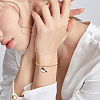 45Pcs 3 Colors Spring Bracelets TWIR-BBC0001-07-5