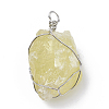 Natural Citrine Pendants G-Q993-01-2