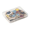 24Pcs 12 Styles Alloy Enamel Pendants ENAM-FS0003-40-6