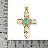 Natural Amazonite Pendants G-P585-04G-07-3