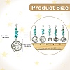 8Pcs Alloy Pendant Decorations HJEW-CJ00075-2