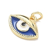 Brass Enamel Pendants KK-CBA3F25-04G-03-2