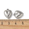 304 Stainless Steel Pendants STAS-I330-035P-3