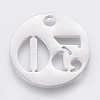 Non-Tarnish 304 Stainless Steel Pendants LS-STAS-F233-30-P-2