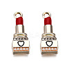 Alloy Crystal Rhinestone Pendants X-ENAM-S119-080-RS-2