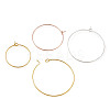 Brass Wine Glass Charm Rings KK-CD0001-05-6