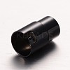 304 Stainless Steel Locking Tube Magnetic Clasps STAS-G140-79-6mm-2