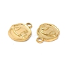 Ion Plating(IP) 304 Stainless Steel Pendants STAS-L268-022G-3