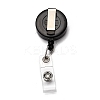 Flat Round ABS Plastic Badge Reel AJEW-I053-37A-2