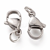 Tarnish Resistant 304 Stainless Steel Lobster Claw Clasps LS-X-STAS-G240-01D-P-3