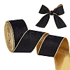 10 Yards Polyester & Cotton Ribbons OCOR-WH0080-74-1
