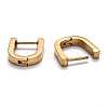 304 Stainless Steel Huggie Hoop Earrings STAS-J033-12A-G-3