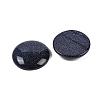 Synthetic Blue Goldstone Cabochons G-H1596-FR-25mm-29-2