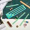1Pc Acrylic Zipper Pocket Template DIY-CP0013-21-4