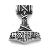 Viking 304 Stainless Steel Pendants STAS-N105-04D-AS-1