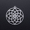 Non-Tarnish 201 Stainless Steel Pendants STAS-Q201-JN348-1-1