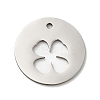 Non-Tarnish 201 Stainless Steel Pendants STAS-E206-02P-03-1