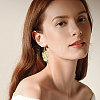 5 Styles Butterfly Zinc Alloy Open Back Bezel Pendants FIND-CA0009-52G-7