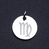 Non-Tarnish 201 Stainless Steel Charms STAS-T049-T643-6P-1