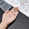 20Pcs Brass Hoop Earrings Findings KK-BBC0001-89B-3
