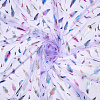 Feather Pattern Nylon Fabric DIY-WH20066-004A-1