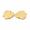 Ion Plating(IP) 304 Stainless Steel Pendants STAS-F290-24G-2