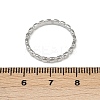 304 Stainless Steel Plain Band Finger Rings RJEW-P153-01P-5