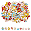 60Pcs 10 Style Alloy Enamel Pendants ENAM-HY0002-98-1