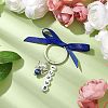Angel Glass Pearl Beads & Acrylic Beads Charms Keychain KEYC-PH01054-05A-2