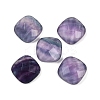 Natural Colorful Fluorite Cabochons G-I370-04A-1