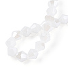 Imitation Jade Electroplate Glass Beads Strands LS-EGLA-A039-J6mm-A06-4