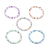 Glass Beads Stretch Bracelets BJEW-JB12516-2
