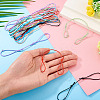 30Pcs 10 Colors Nylon Thread Cord Bracelets Making BJEW-TAC0040-6