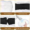 1Pc Faux Fur Fiber Yarn Warmer Headbands COHT-CY0001-01D-3