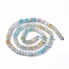 Natural Aquamarine Beads Strands G-G991-B01-2