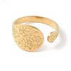 304 Stainless Steel Cuff Rings LS-RJEW-Q812-01G-2