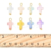 100Pcs Acrylic Pendant PALLOY-FS00039-02-5