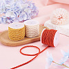 3 Rolls 3 Colors Round Polyester Cord OCOR-TA0003-88A-6
