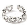 Non-Tarnish 304 Stainless Steel Cuff Rings RJEW-E076-01P-2