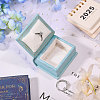 Book Shaped PU Leather Tie Clip Storage Boxes CON-CA0001-034B-5