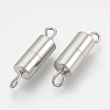 Tarnish Resistant 201 Stainless Steel Screw Clasps STAS-S103-07-1