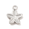 Non-Tarnish 304 Stainless Steel Pendants STAS-I197-015P-3