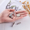 304 Stainless Steel Bayonet Clasps & Magnetic Screw Clasps STAS-YS0001-04P-8