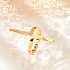 304 Stainless Steel Cuff Rings for Women RJEW-U039-01G-3