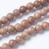 Natural Wood Beads Strands WOOD-J001-02-8mm-2