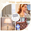 Polyester Braided Lace Trim Ribbon for Curtain Sofa Decoration OCOR-WH0105-013A-02-6