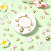 80Pcs 20 Styles Alloy Enamel Pendants ENAM-SC0007-05-5