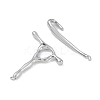 Brass Toggle Clasps KK-U020-05P-3