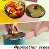2Pcs Square Silicone Hot Mats for Hot Dishes AJEW-GF0008-26C-5