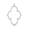 Brass Micro Pave Cubic Zirconia Pendants KK-Z133-05P-02-1